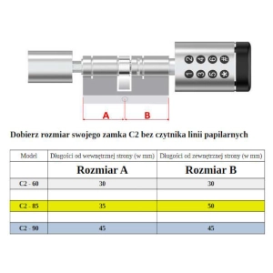 Zamek elektroniczny C2